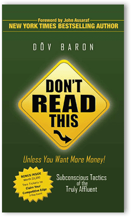 Books - Dont Read This Unless You Want More Money Cover