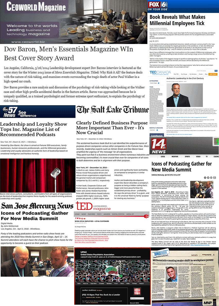 Notable News of Meaning Driven Leadership