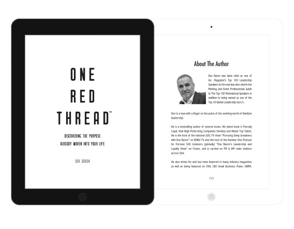 One Red Thread - eBook - Page 1 and Author